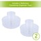 Kenney Mfg 360 Rotating Countertop Organizer, 6 Compartments, Set of 2, Clear KN68072P2REM - alternate 5